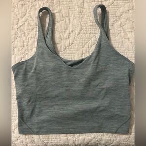 Lululemon Align Tank top, size 10, Heathered Tidalwave Teal